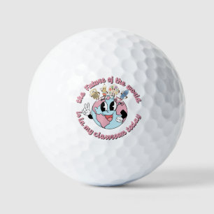 Balles De Golf L'avenir du monde est dans ma classe