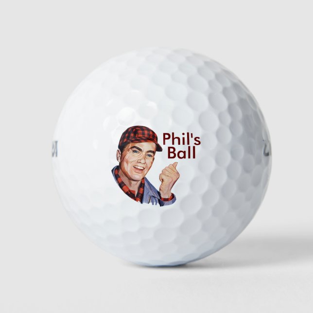 Balles De Golf Le bal de Phil (Devant)