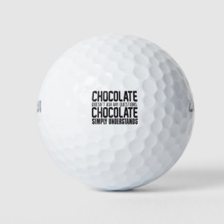 Balles De Golf Le chocolat ne pose aucune question : Sim au choco