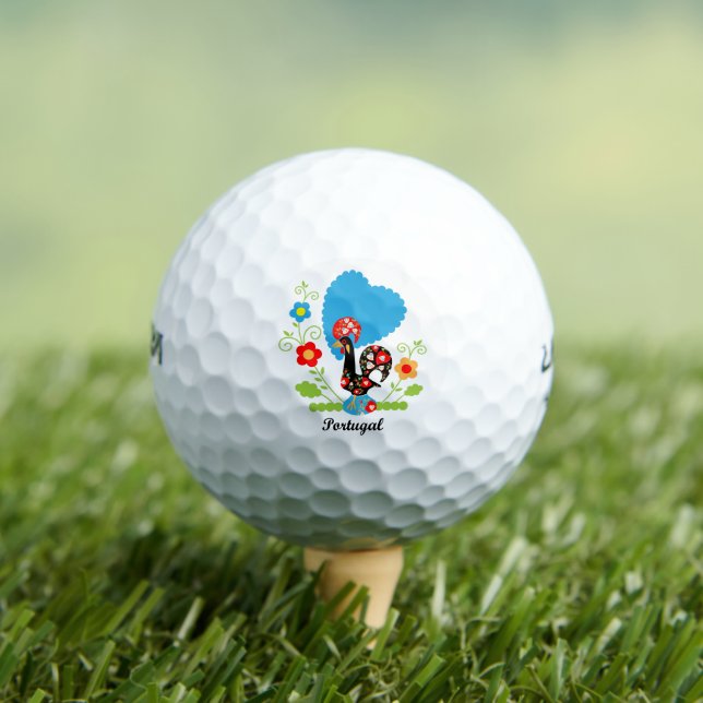 Balles De Golf Le coq portugais (T-shirt Insitu)