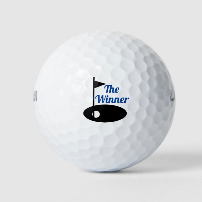 Balles De Golf Le gagnant (Devant)