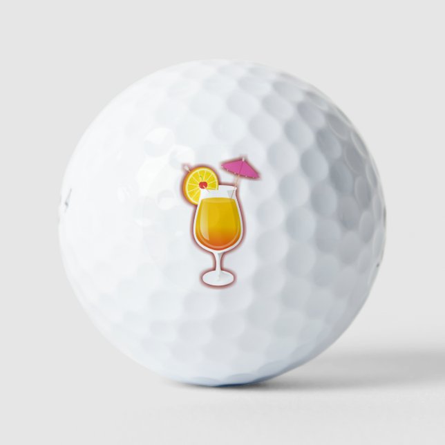 Balles De Golf Le lever du soleil de Tequila (Devant)