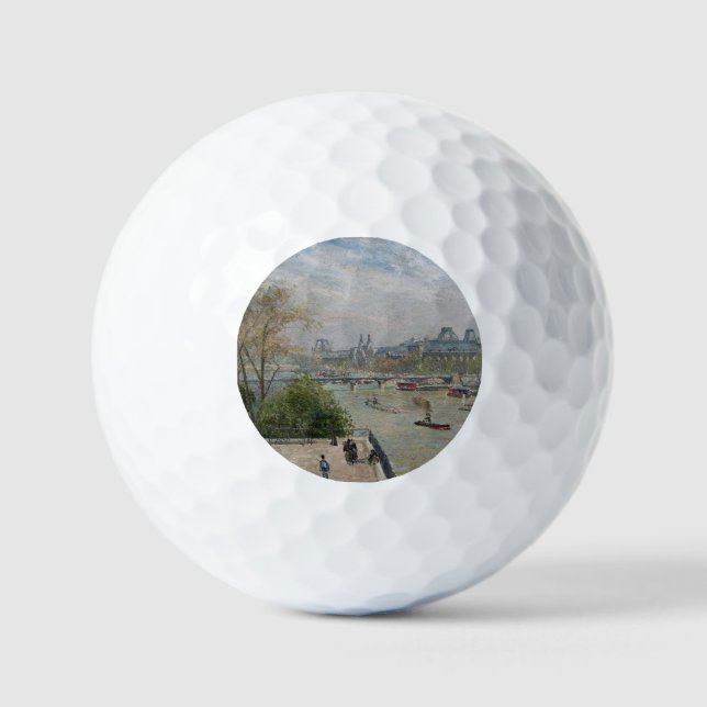 Balles De Golf Le Louvre, Camille de printemps Pissarro (Recto)