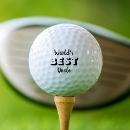 Balles De Golf Le meilleur oncle du monde