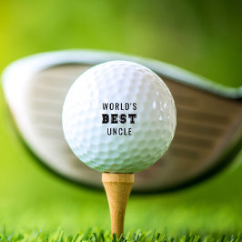 Balles De Golf Le meilleur oncle du monde