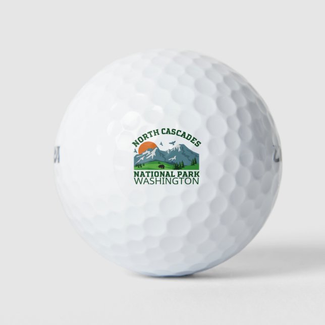 Balles De Golf Le Parc national de North Cascades (Devant)
