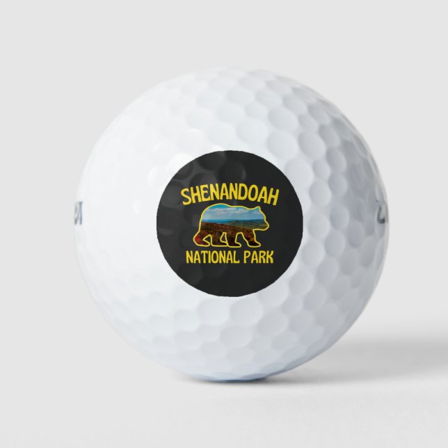 Balles De Golf Le Parc national de Shenandoah (Devant)