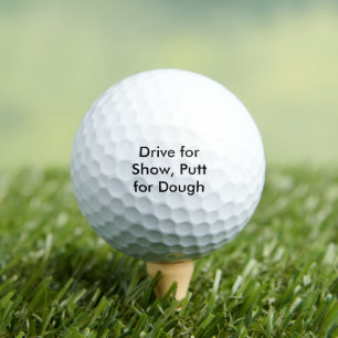 Balles De Golf Lecteur pour Show, Putt pour Dough