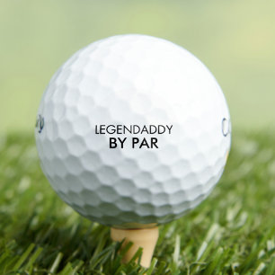 Balles De Golf Legendaddy pour légendaire Dads minimaliste