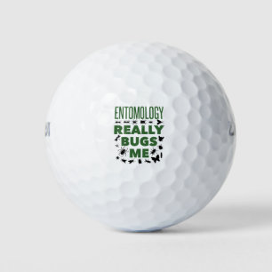 Balles De Golf L'Entomologie me bogue vraiment Entomologiste drôl