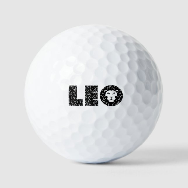 Balles De Golf Leo (Recto)