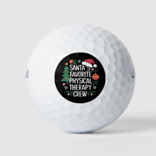 Balles De Golf L'équipe de thérapie physique préférée du Père Noë