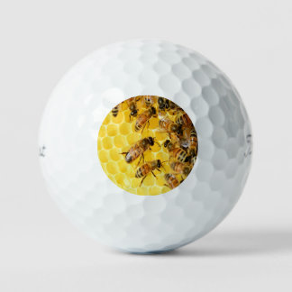 Balles De Golf Les abeilles de miel sur Honeypeb