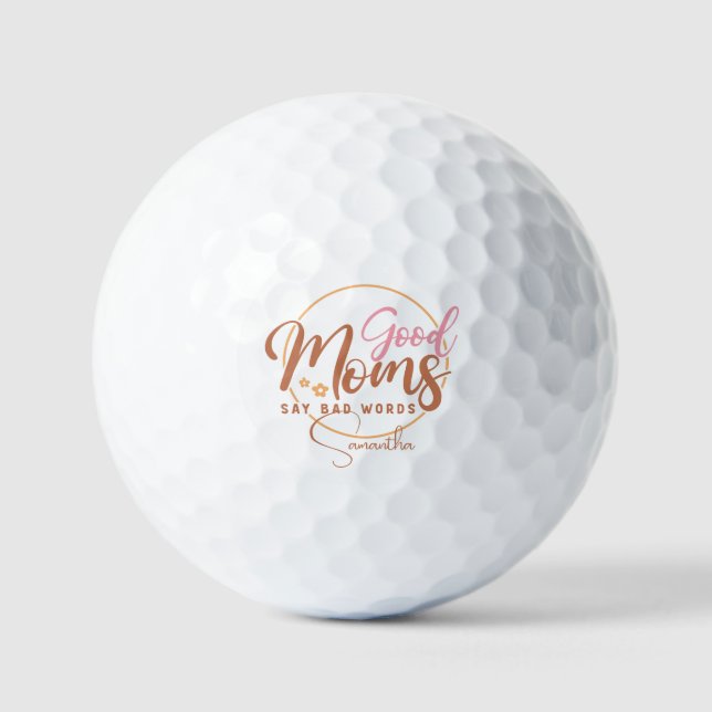 Balles De Golf Les Bonnes Mères Disent De Mauvaises Paroles (Recto)