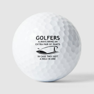 Balles De Golf Les Golfeurs Apportent Toujours Une Paire Suppléme