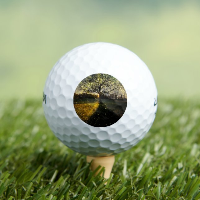 Balles De Golf Les lucioles magiques paysage onirique (T-shirt Insitu)