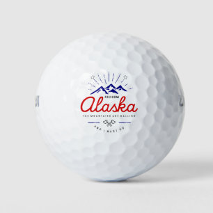 Balles De Golf Les montagnes de l'Alaska disent que je dois aller