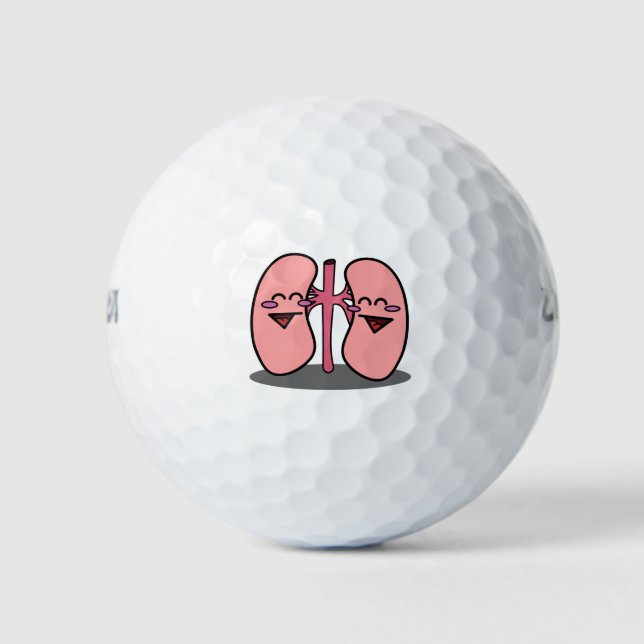 Balles De Golf Les poumons (Devant)