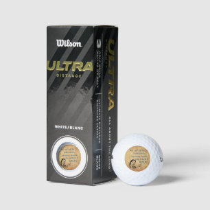 Balles De Golf Les princesses de SlipperyJoe applaudissent affich