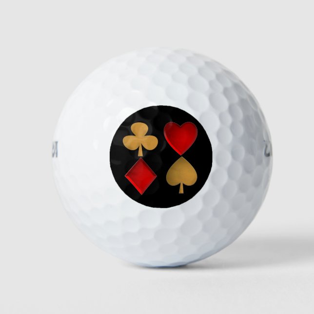 Balles De Golf Les quatre costumes (Devant)
