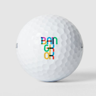 Balles De Golf Lettres Pop Art Auckland Nouvelle-Zélande