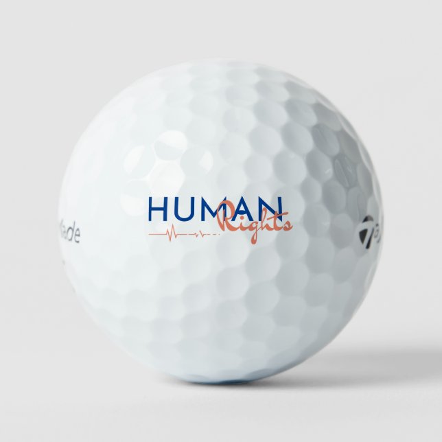 Balles De Golf Lifeline to Human Rights (Recto)