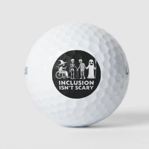 Balles De Golf L'inclusion n'est pas effrayant Enseignant de sque