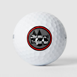 Balles De Golf L'ingénieur chimiste laisse tomber le cercle