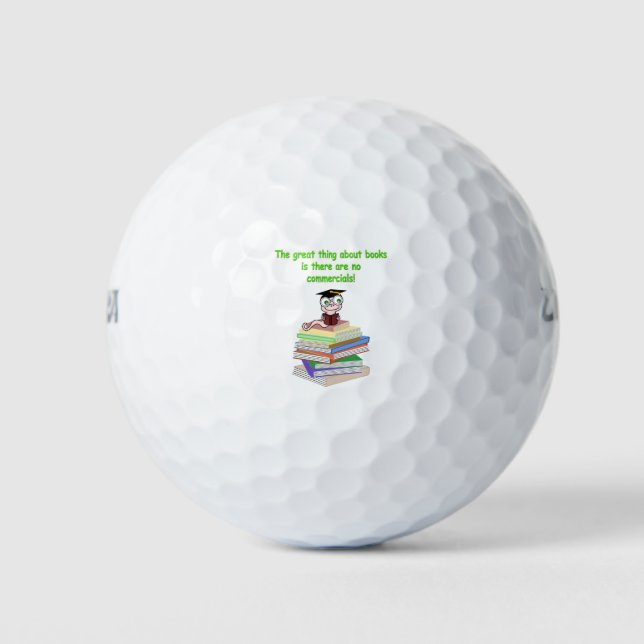Balles De Golf Livre Worm (Devant)