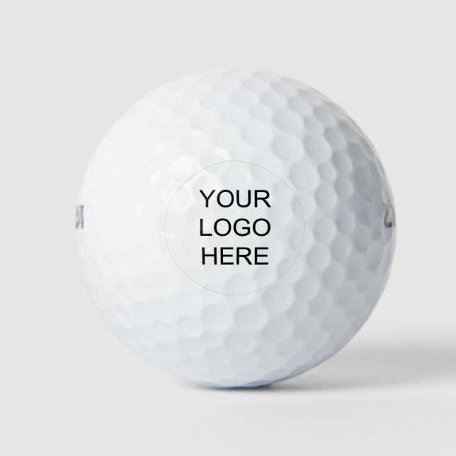 Balles De Golf Logo de l'entreprise (Devant)