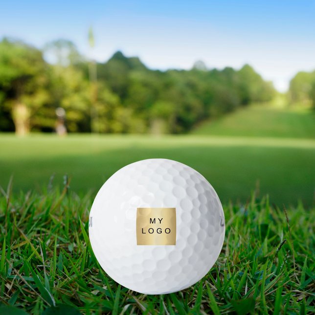 Balles De Golf Logo de l'entreprise (Créateur téléchargé)