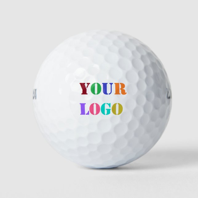 Balles De Golf Logo de l'entreprise personnalisée Votre entrepris (Devant)