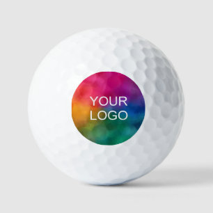 Balles De Golf Logo de votre entreprise ici Pack personnalisé 12