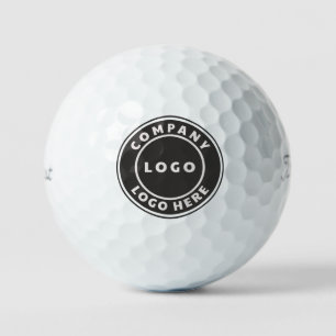 Balles De Golf Logo d'entreprise et site Web Entreprise Employé P