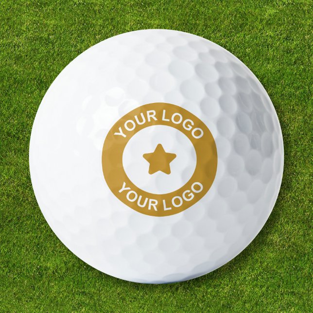 Balles De Golf Logo d'entreprise personnalisé (Créateur téléchargé)