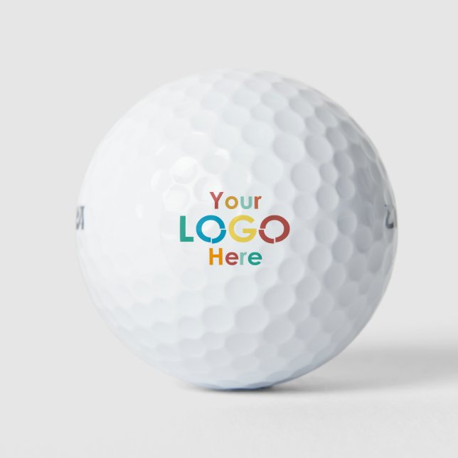 Balles De Golf Logo d'entreprise personnalisé Marketing promotion (Devant)