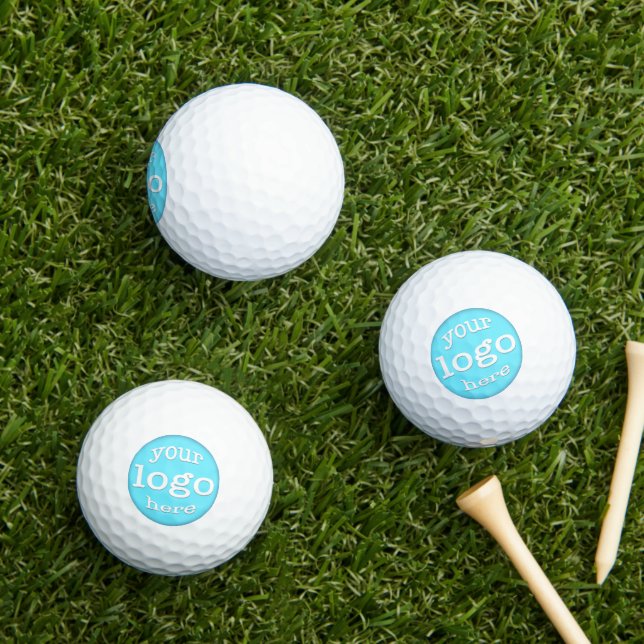 Balles De Golf Logo d'entreprise personnalisé Tournoi d'entrepris (Herbe in situ)