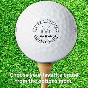 Balles De Golf Logo du club de golf sur mesure