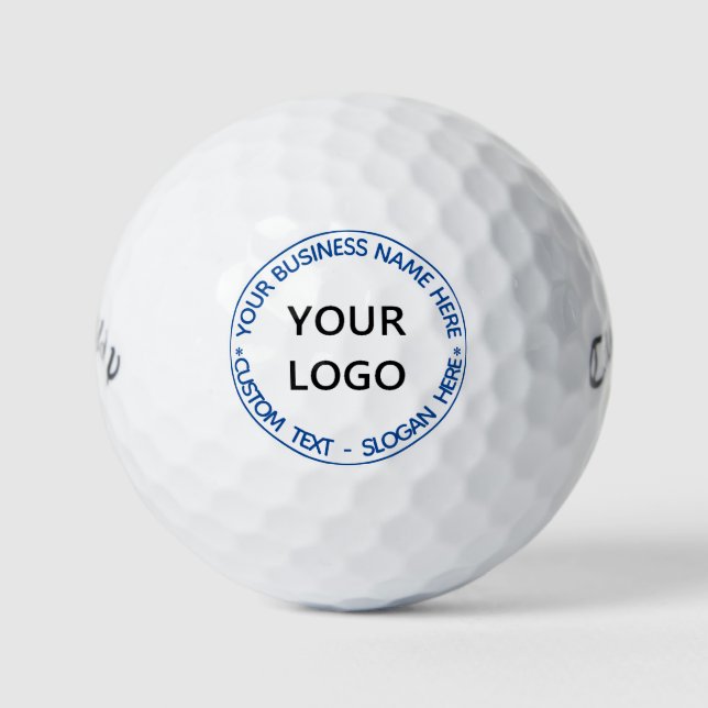Balles De Golf Logo et texte personnalisés Boules de golf personn (Devant)
