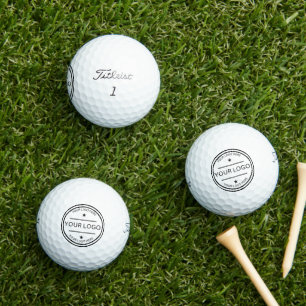 Balles De Golf Logo Personnalisé Moderne Entreprise Logo d'affair