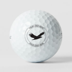 Balles De Golf Logo Personnalisé Moderne Logo d'entreprise Cadeau