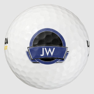 Balles De Golf Logo personnalisé par monogramme