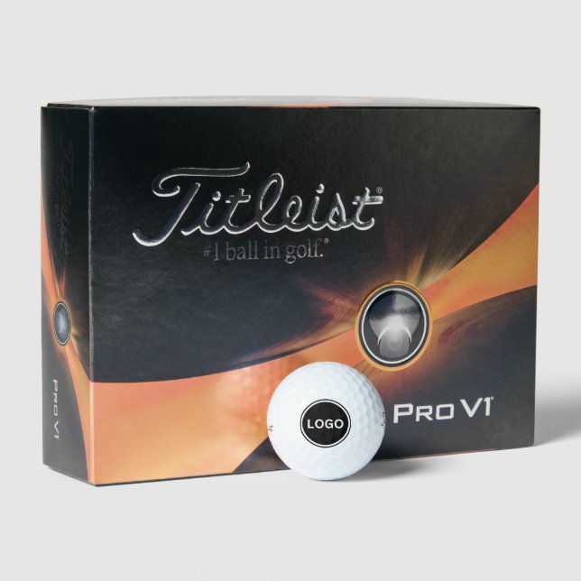 Balles De Golf Logo professionnel personnalisé Simple Premium (Conditionnement)