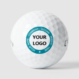 Balles De Golf Logo Texte personnalisé et couleurs Boules de golf