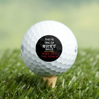 Balles De Golf Lost Ball Message Golf Balls - Funny Personalized