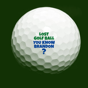 Balles De Golf Lost Golf Balls Drôle