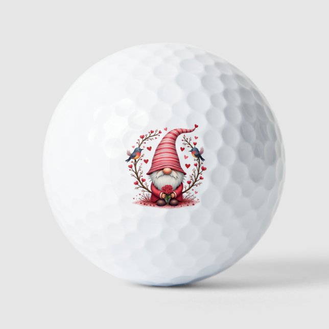 Balles De Golf Love Gnome (Recto)