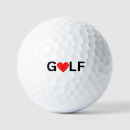 Balles De Golf Love Golf Ball