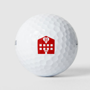 Balles De Golf Love Hotel Japanese Emoji