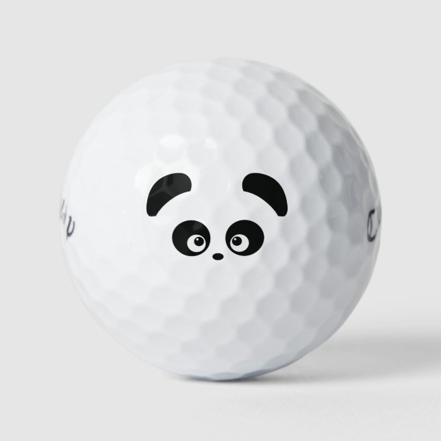 Balles De Golf Love Panda® (Devant)